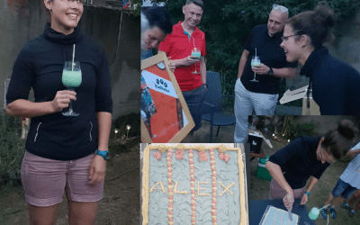 ‚Unsere‘ Schwimmtrainerin Alex schwimmt davon … 🏊‍♀