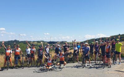 Tour de Odenwald – mit 23 Fahrradenthusiasten bei bestem Wetter