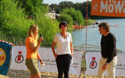 Der 12. ksp MöWathlon – nicht nur bei den Sportlern prominent besetzt