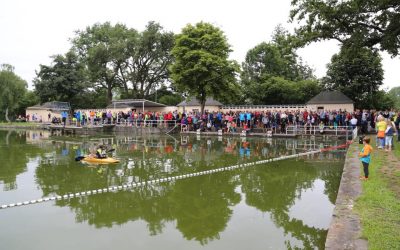 29. Mühlchen Triathlon der SG Arheilgen am 8. August – das Team MöWathlon war mit 2 Athleten dabei