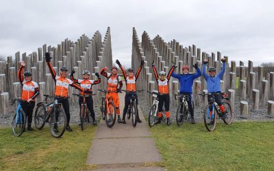Nicht nach Ägypten, aber zur Stangenpyramide nach Dreieich ging‘s heute!