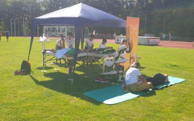 Massage für müde Beine