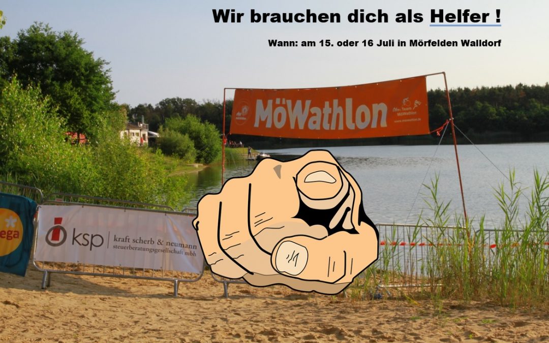 Helfer für den 14. ksp MöWathlon am 16. Juli gesucht!