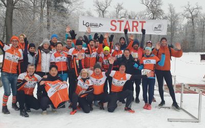 Die 46. Marathonstaffel der LG Mörfelden Walldorf – Winter Wonderland pur