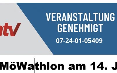 15. ksp MöWathlon  – die DTU Genehmigung ist da!