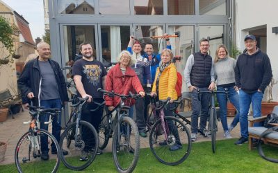 Bike Fitting mal anders, das Bike wird für die Saison fit gemacht 😉