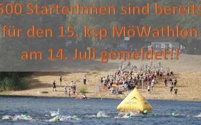 Es wird Zeit – es sind nur noch 81 Tage bis zum 15. ksp MöWathlon