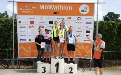 Traut euch, ein Staffelstart beim 15. ksp MöWathlon am 14. Juli 2024 ist ein unvergessliches Erlebnis!