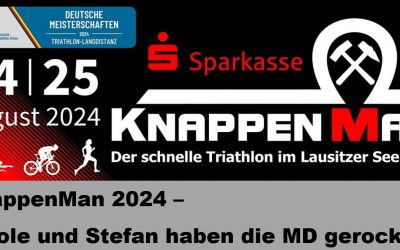 36. Sparkassen KnappenMan in Hoyerswerda im Lausitzer Seenland – auch hier waren MöWathlonis am Start