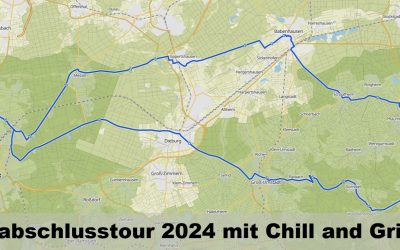 Jahresabschlussfahrt 2024 mit anschließendem Chill and Grill– 128 schöne Kilometer zum Honisch Beach nach Niedernberg