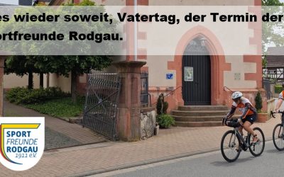 Heute war es wieder soweit, Vatertag, der Termin der Genuss RTF der Sportfreunde Rodgau.