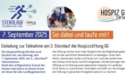 3. Sternlauf der Stiftung Hospiz GG am 7. September – seid ihr dabei?