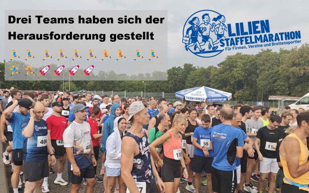 1. Lilien Staffelmarathon – Team MöWathlon war dabei 🏃🏃♀️🏃♂️