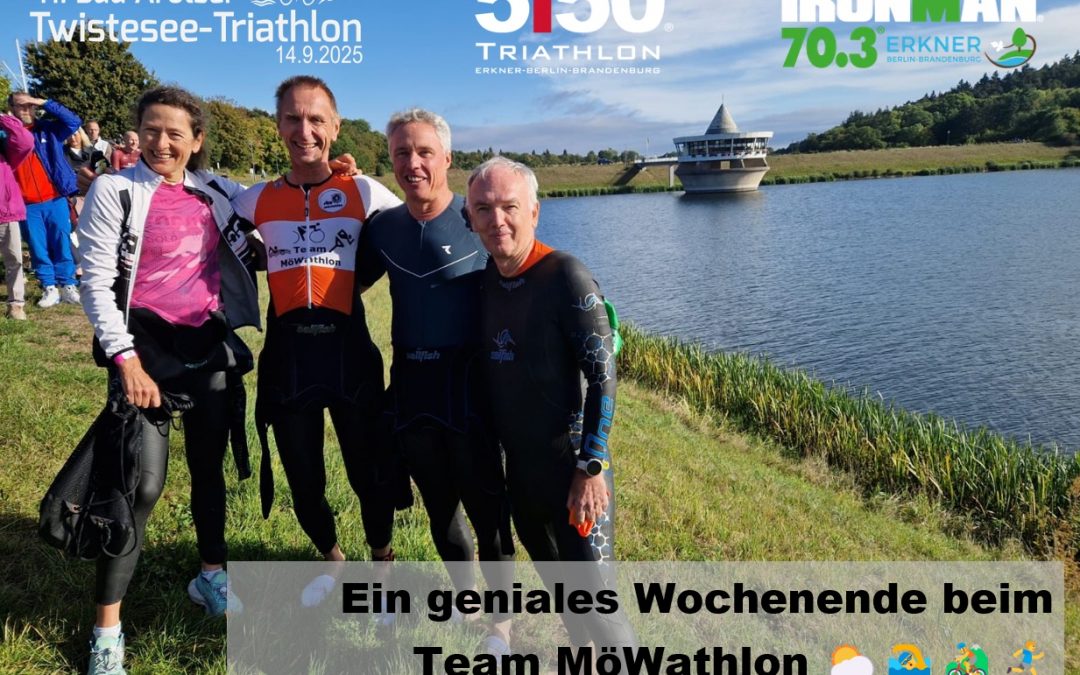 Ein geniales Wochenende beim Team MöWathlon ⛅🏊‍♂️🚵🏃‍♂️‍➡️
