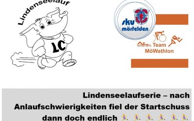 Lindenseelaufserie – nach Anlaufschwierigkeiten fiel der Startschuss dann doch endlich – 🏃‍➡️🏃‍♂️‍➡️🏃‍➡️🏃‍♂️‍➡️🏃‍➡️🏃‍♂️‍➡️