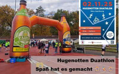 Hugenotten Duathlon in Neu-Isenburg – Team MöWathlon war dabei ✅