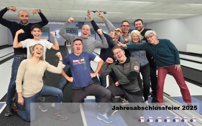 Team MöWathlon Jahresabschlussfeier 2025