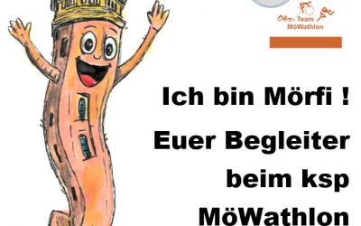 Mörfi – so heißt das Maskottchen des ksp MöWathlon