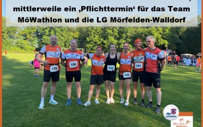 Der 41. Straßenlauf des TSV 03 Wolfskehlen, mittlerweile ein ‚Pflichttermin‘ für das Team MöWathlon und die LG Mörfelden-Walldorf