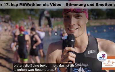 Der 17. ksp MöWathlon als Video – Stimmung und Emotion pur