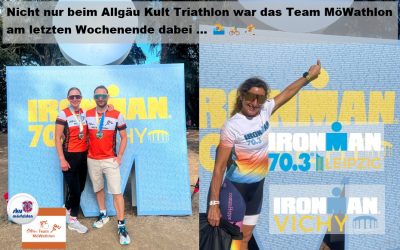 Nicht nur beim Allgäu Kult Triathlon war das Team MöWathlon am letzten Wochenende dabei … 🏊♀️🚴♂️🏃➡️
