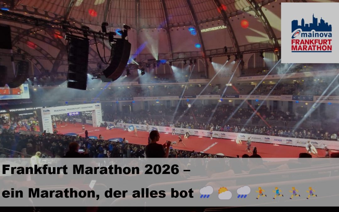 Frankfurt Marathon 2026 – ein Marathon, der alles bot 🌧️⛅☀️